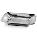 Trays Party Trays - 17" x 20.5" x 3" Buffed Rectangle, Wide Border - Tray HomeRoots