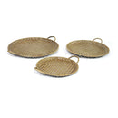 Trays Party Trays - 19.25" X 2.75" X 16.25" Brown Metal Decorative Trays HomeRoots