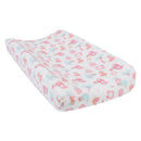 Tropical Pastel Plush Changing Pad Cover-TRPCL-JadeMoghul Inc.