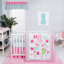 Tropical Tweets 3 Piece Crib Bedding Set-TRPCL-JadeMoghul Inc.