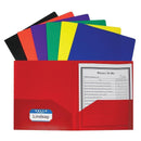 TWO POCKET POLY PORTFOLIOS 36/BOX-Supplies-JadeMoghul Inc.