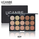 Eye Makeup 15 Color Concealer Palettes Neutral Contour Makeup Set