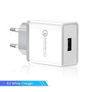 Ugreen USB Charger 18W Quick Charge 3.0 Mobile Phone Charger for iPhone Fast QC 3.0 Charger for Huawei Samsung Galaxy S9+ S8+