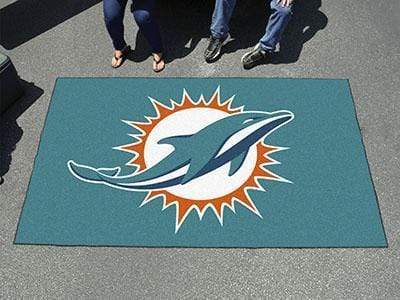 Ulti-Mat Indoor Outdoor Rugs NFL Miami Dolphins Ulti-Mat FANMATS