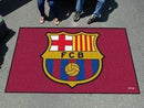 Ulti-Mat Outdoor Rugs Soccer  FCBarcelona Ulti-Mat 59.5"x94.5" FANMATS