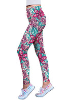 Under The Sea Lucy Printed Performance Leggings - Women