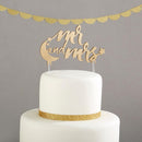 Under the Stars Mr. & Mrs. Cake Topper-Wedding Cake Toppers-JadeMoghul Inc.