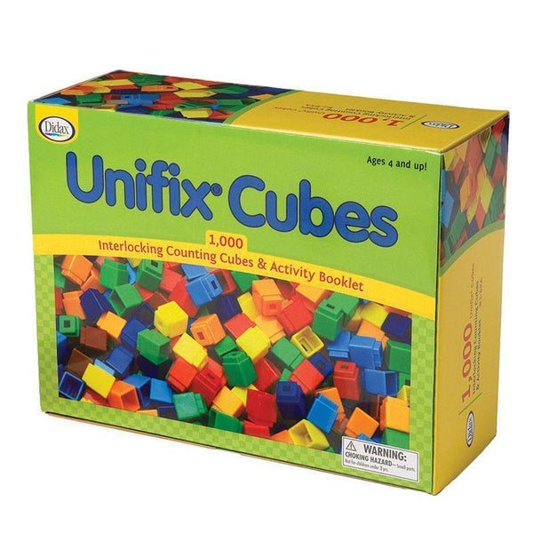 UNIFIX CUBES 1000 ASSTD COLORS-Learning Materials-JadeMoghul Inc.