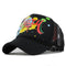 Unisex Adjustable Baseball Cap / Stylish Caps-Graffiti black-JadeMoghul Inc.