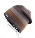 Unisex bone brand hat men's winter beanie man skullies Knitted wool beanies women's Winter Hats Hip Hop caps Autumn gorros-Brown-JadeMoghul Inc.