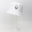 Unisex Embroidery Aliens Foldable Bucket Hat Women Men Beach Sun fishing hat Bob Summer Outdoor fisherman hat gorro pescador JadeMoghul Inc.