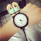 Unisex Fashion Watch - Lovers Couple Watch - Leather Quartz Wrist Watch-White-JadeMoghul Inc.