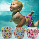 Unisex One Size Waterproof Adjustable Swim Diaper Pool Pant 10-40 lbs Swim Diaper Baby Reusable Washable Pool Cover 30 Color-YK43-One Size Adjustable-JadeMoghul Inc.