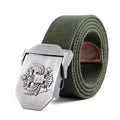 Unisex Tactical Belt / High Quality Military Belt-Army Green-110cm-JadeMoghul Inc.
