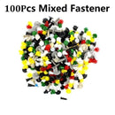 Universal Mixed Auto Car Self-tapping Screw Metal U-Type Base Iron Fender Bumper Leaf board Fastener Grommet Clip JadeMoghul Inc.