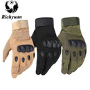 Us Military Tactical Gloves Outdoor Sports Army Full Finger Combat Motocycle Slip-resistant Carbon Fiber Tortoise Shell Gloves