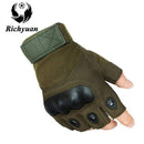 Us Military Tactical Gloves Outdoor Sports Army Full Finger Combat Motocycle Slip-resistant Carbon Fiber Tortoise Shell Gloves