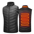 USB Heated Vest Men Winter Electrical Heated Sleevless Jacket Travel Heating Vest Outdoor Waistcoat Hiking Heater Vests AM356 JadeMoghul Inc. 