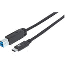 USB-C(TM) Male 3.0 to USB-B Male Cable, 3ft