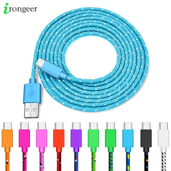 USB Type C Cable Fast Charging USb C Cables Type-c Data Cord Charger USB C For Samsung S9 Note 9 Huawei P20 Pro Xiaomi 1m/2m/3m AExp