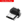 USLION LED Magnetic USB Cable Fast Charging USB Type C Phone Cable Magnet Charger Data Charge Micro USB For iPhone 11 For Xiaomi JadeMoghul Inc. 