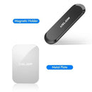 USLION Magnetic Car Phone Holder mini Strip Shape Stand Universal For iPhone Samsung Xiaomi Zinc Wall Magnet Wall GPS Bracket AExp