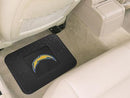 Utility Mat Rubber Car Floor Mats NFL Los Angeles Chargers Utility Car Mat 14"x17" FANMATS