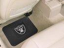 Utility Mat Rubber Car Floor Mats NFL Oakland Raiders Utility Car Mat 14"x17" FANMATS