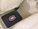 Utility Mat Rubber Car Floor Mats NHL Montreal Canadiens Utility Car Mat 14"x17" FANMATS