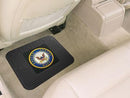 Rubber Car Floor Mats U.S. Armed Forces Sports Navy Utility Car Mat 14"x17"