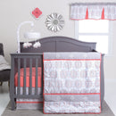 Valencia 3 Piece Crib Bedding Set-VALNC-JadeMoghul Inc.