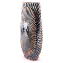 Vases Black Vase - 8.5" x 5.7" x 19.1" Black, Ceramic, Small Vase HomeRoots