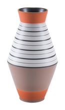 Vases Ceramic Vase - 6.7" x 6.7" x 12.8" Multicolor, Ceramic, Small Vase HomeRoots