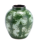 Vases Ceramic Vase - 7.1" x 7.1" x 7.9" Green, Ceramic, Small Vase HomeRoots