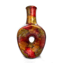 Vases Ceramic Vase - 8'.5" X 5'.5" X 14'.5" Champagne Ceramic Table Vase HomeRoots