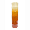 Vases Decorative Vases - 7" X 7" X 24" Copper, Red and Gold Bamboo  Chute Vase HomeRoots