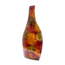 Vases Gold Vase - 10'.25" X 5" X 16" Gold, Copper, Brown Ceramic Table Vase HomeRoots
