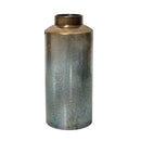 Vases Metal Vase - 6.89" X 6.89" X 15.94" Multi Metal Ombre Vase HomeRoots