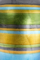 Vases Tall Floor Vases - 13" X 13" X 26" Blue, Green, Gold, Copper And Pewter Ceramic Vase HomeRoots