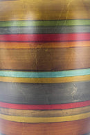Vases Tall Floor Vases - 13" X 13" X 26" Gold, Bronze, Copper, Pewter, Red, Green And Blue Ceramic Vase HomeRoots