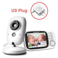 VB603 Video Baby Monitor 2.4G Wireless With 3.2 Inches LCD 2 Way Audio Talk Night Vision Surveillance Security Camera Babysitter AExp