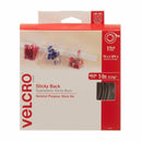 VELCRO TAPE 3/4 X 5 YDS WHITE-Supplies-JadeMoghul Inc.