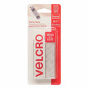 VELCRO TAPE .75 X 3.5 4 STRIPS WHT-Supplies-JadeMoghul Inc.