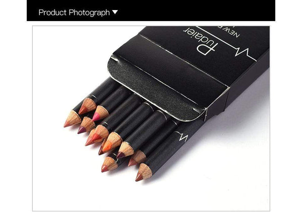 Velvety Smooth Lip Liner / Lip Pencil Set