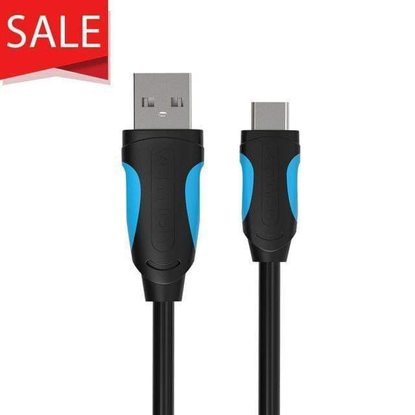 Vention USB Type C Cable Fast Charging Data Cable for Samsung Galaxy S9 S8 Xiaomi Redmi5 Huawei one plus 5t 6 USB C charge cable JadeMoghul Inc. 