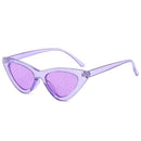 Vintage Women Sunglasses Cat eye Eyewear Brand Designer Retro Sunglasses-Purple Glitter-JadeMoghul Inc.