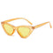 Vintage Women Sunglasses Cat eye Eyewear Brand Designer Retro Sunglasses-Yellow Glitter-JadeMoghul Inc.