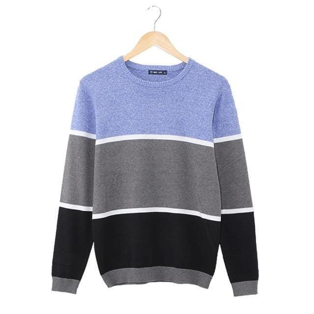 Vomint Brand Cotton Mens Sweaters V neck Top Dyed Sweaters Pullover man Solid Color Class Style Knitwear O6VI6C53-H6VI6941grey05-S-JadeMoghul Inc.