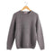 Vomint Brand Cotton Mens Sweaters V neck Top Dyed Sweaters Pullover man Solid Color Class Style Knitwear O6VI6C53-U6VI6C01grey05-S-JadeMoghul Inc.