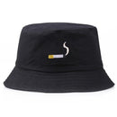 VORON Solid Color iron pin rings personality Bucket Hat cap for unisex women men cotton fishermen caps factory sells directly JadeMoghul Inc.